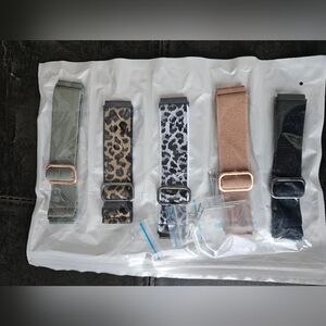 Nylon Watch Bands 5 Pack Fitbit